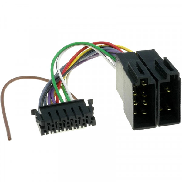 ISO kabel voor JVC autoradio - KS RT 404, RT 600 en RT 707 - 13-pins - 0,15 meter