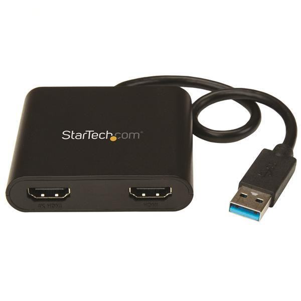 StarTech USB naar dual HDMI adapter - 4K
