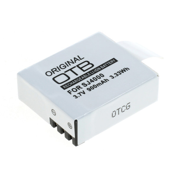 Accu voor Actioncam - Diverse modellen - 3,7V - 900mAh - Wit