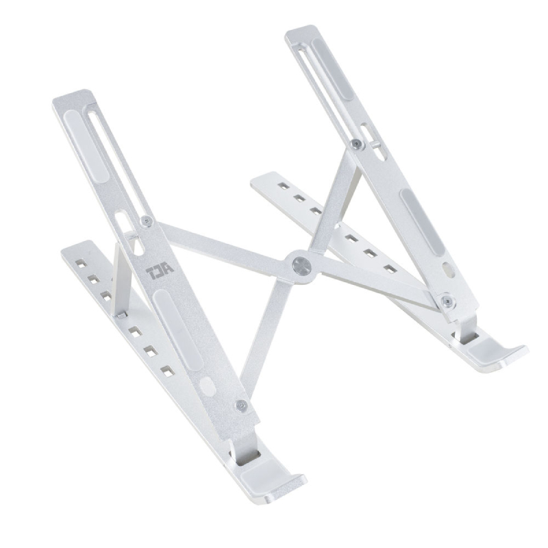 ACT AC8120 Laptopstandaard tot 15.6" | Draagbaar | Opvouwbaar | Aluminium | 6 Kijkhoeken | Anti-slip