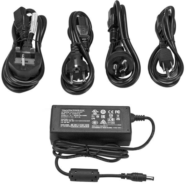 StarTech DC power adapter - 12V, 5A - voedingsadapter