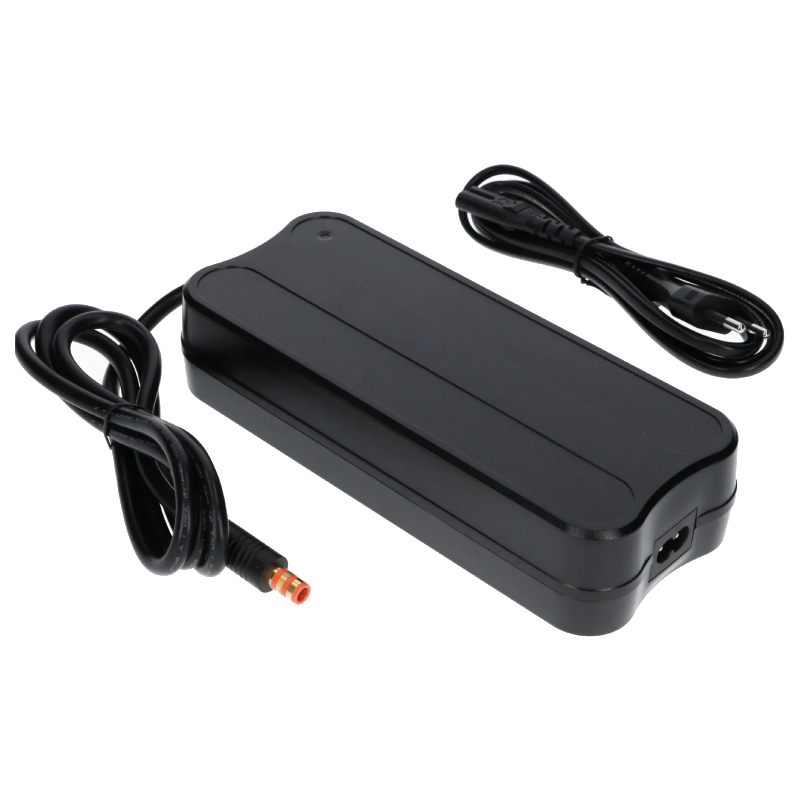 Oplader voor E-bike - Voor 43V Bafang Accu's - 43V - 3A - 129W - Tulp -  Zwart
