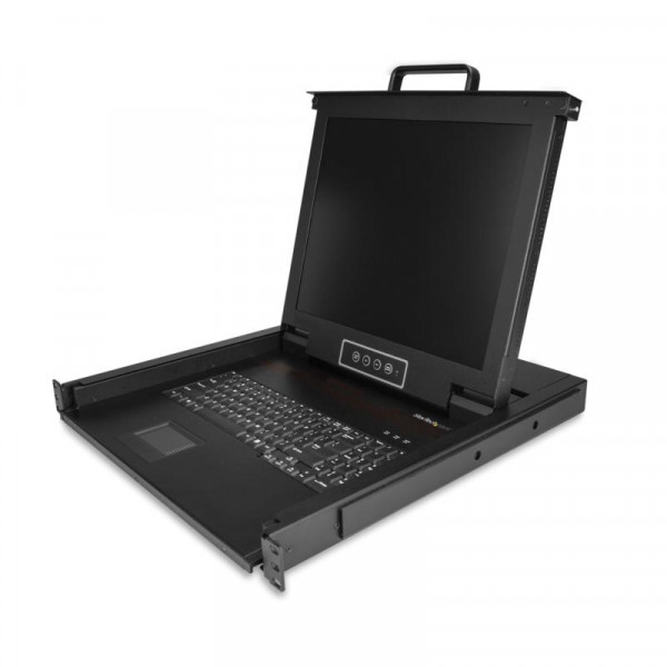 StarTech 1U 1 poorts KVM console voor server racks - 17 inch