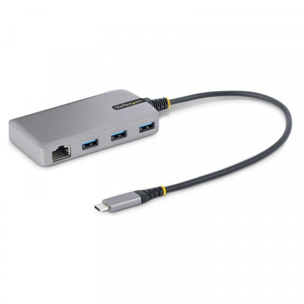 StarTech 3 poorts USB-C Hub met Ethernet - 3x USB-A - 5Gbps