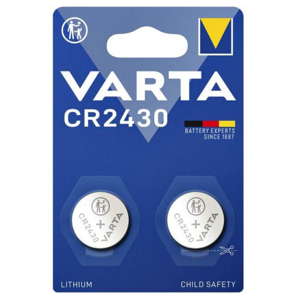 VARTA 2x CR2430 Batterij - Lithium - 3V