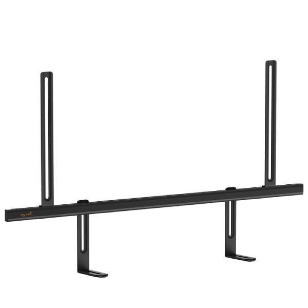 Ophangbeugel voor Soundbar - Universeel - Basic - Bevestiging aan TV - Tot 10kg - Zwart