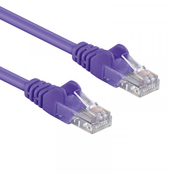 UTP CAT6 Gigabit Netwerkkabel - CU - 7 meter - Paars
