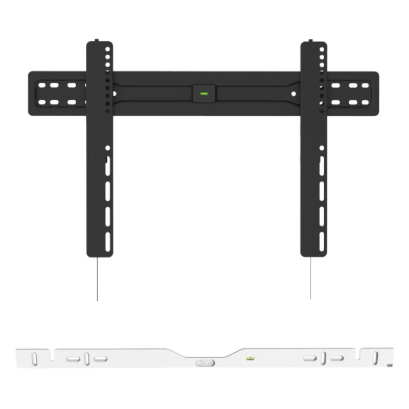 Cavus Muurbeugels vast geschikt voor Sonos Arc & 37-70 Inch televisie TV beugel Wit