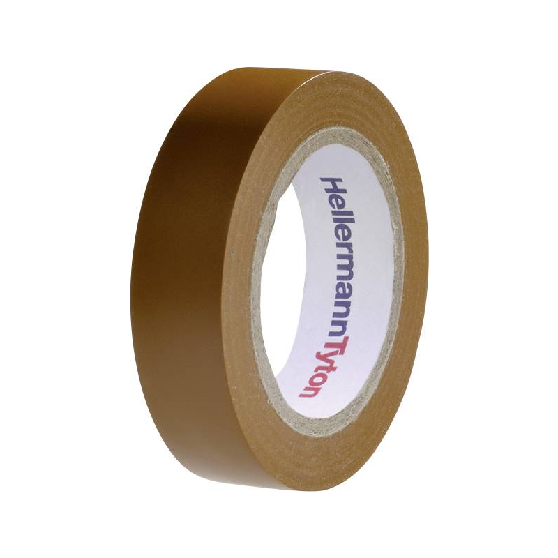 HT Isolatie Tape - 15mm breed - 10 meter - Bruin