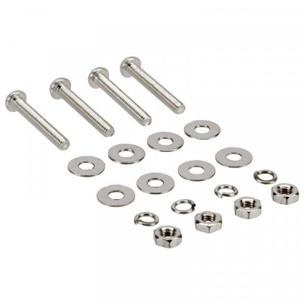 Schroeven voor Ventilator Computerbehuizing - 3 x 20 mm - 4 sets - Zilver