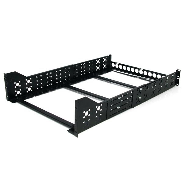 StarTech 3U Vaste 19 inch universele serverrack rails met verstelbare diepte