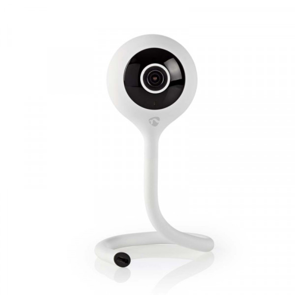 Slimme Wifi IP-Camera voor Binnen - Full HD - 16GB intern en Cloud opslag - nachtzicht - Wit