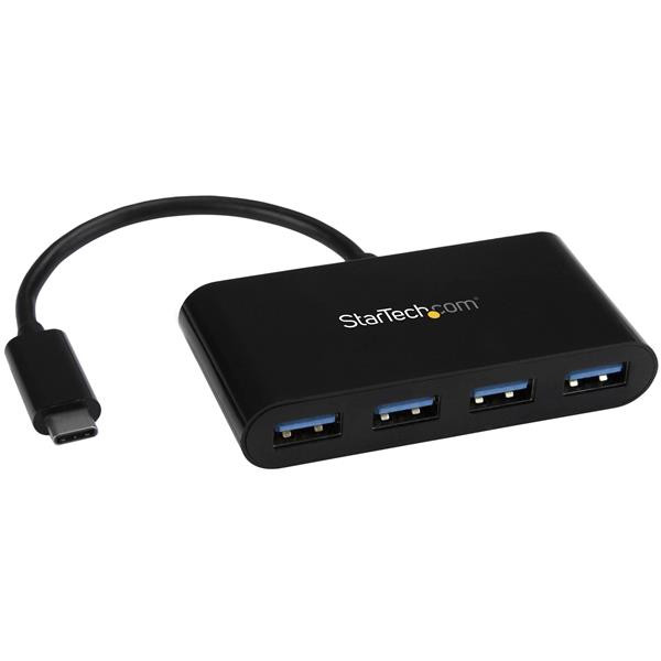 StarTech 4 poorts USB 3.0 hub - USB-C naar 4x USB-A met busvoeding