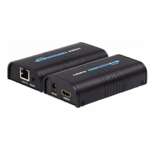 HDMI verlenger over UTP - tot 120 meter - Zender (LX) en ontvanger (RX) set - Full HD 60Hz - Zwart