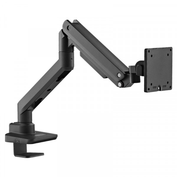 Bureaubeugel voor 17-49 inch scherm - Full motion - Tot 9kg - met Gasveer - Pro - Zwart