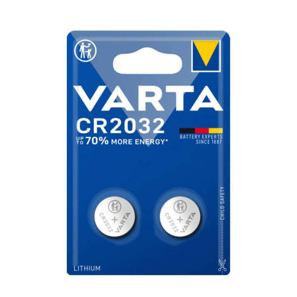 VARTA 2x CR2032 Batterij - Lithium - 3V