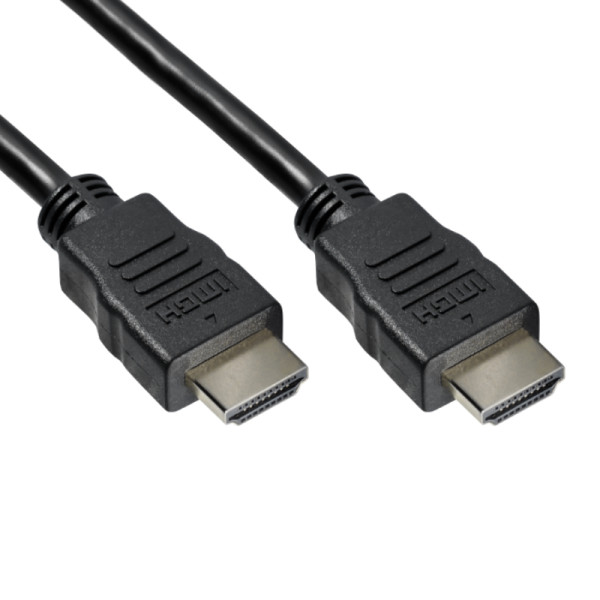 HDMI 2.0 Kabel - 4K 60Hz - 0,75 meter - Zwart