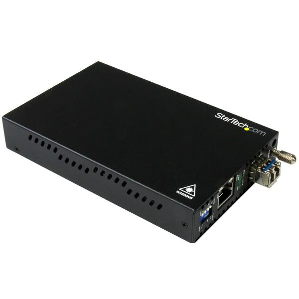 StarTech Gigabit Ethernet koper naar glasvezel media converter - SM LC - 10 km