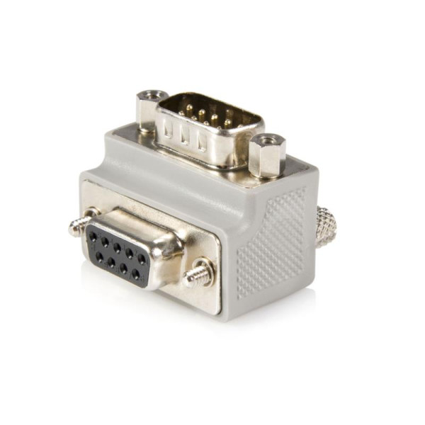 StarTech Rechts gehoekte DB9 naar DB9 seriële kabel adapter Type 1
