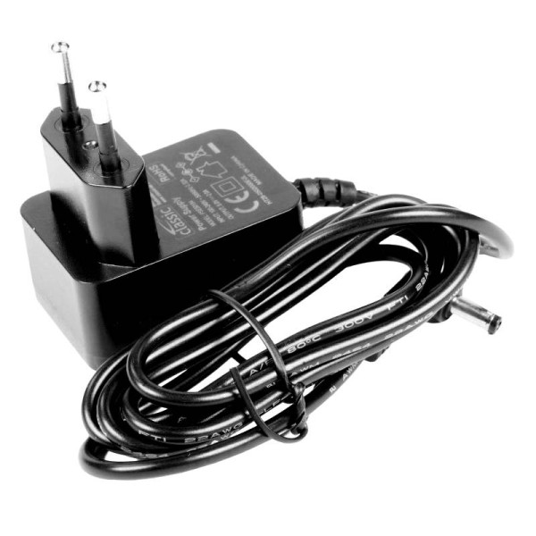 Voedingsadapter voor diverse - 4 x 1,7mm - 5V - 2A - 10W - Zwart