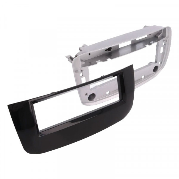 1 Din Radiomontageframe Fiat Punto Evo, Abarth (2011-2019) - Zwart