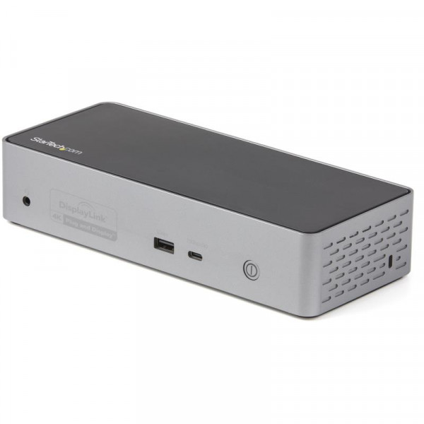 StarTech USB-C Dock - 4K 60Hz Quad Monitor DP/HDMI 100W PD
