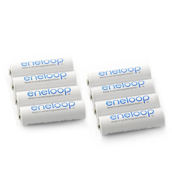 Panasonic AA Batterij - Oplaadbaar - 1,2V - 2000mAh - 8 Stuks