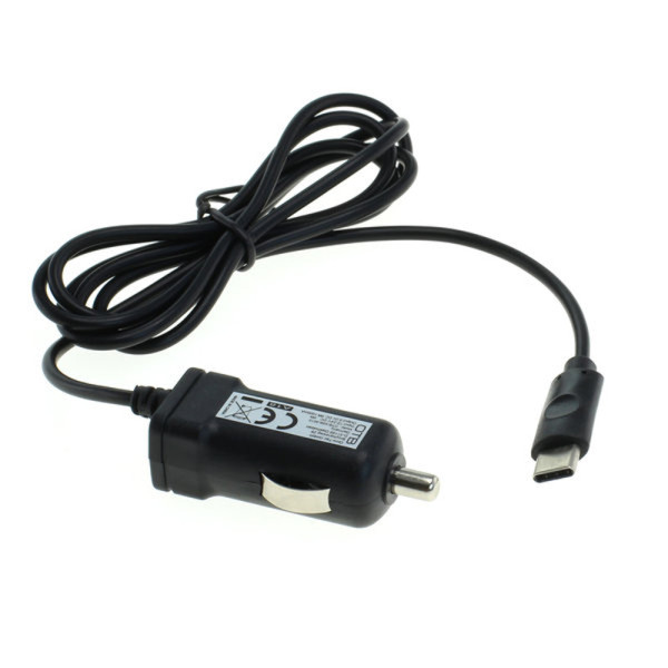USB-C Autolader - 5V - 1A - 5W - 1,1 meter - Zwart