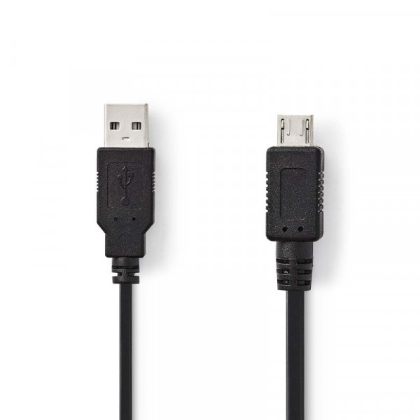 USB 2.0 Aansluitkabel USB A - USB micro A 2 meter