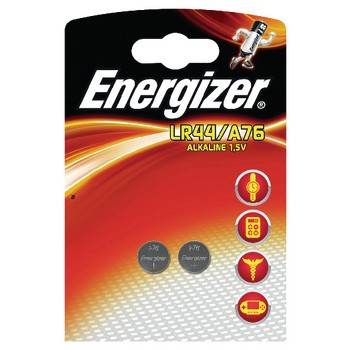 Energizer 2x LR44 batterij 1.5V