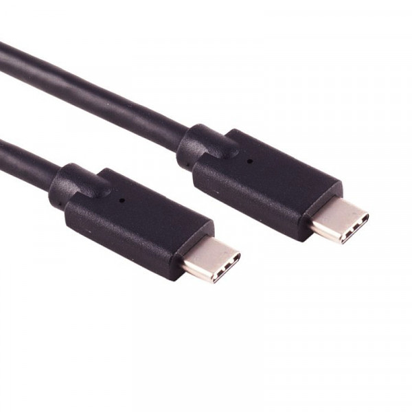 USB-C Kabel - USB 3.2 Gen 2x2 - 100W laden - 0,5 meter - Zwart