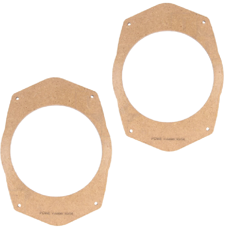 MDF 165mm Luidsprekerhouders - Chrysler Voyager (1995-2001) - Voor- en achterdeuren