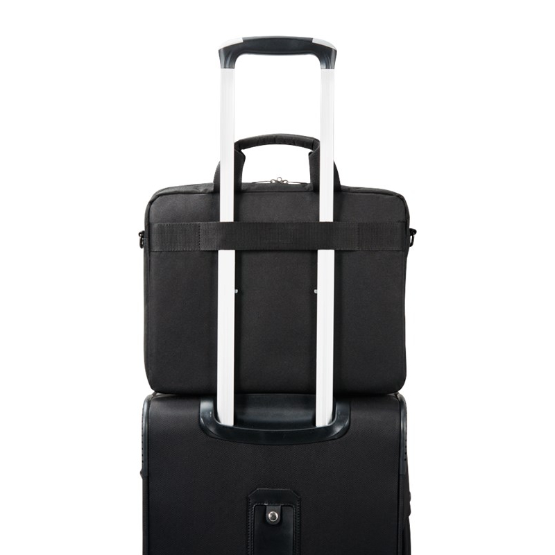 EVERKI Advance Laptop schoudertas Tot 14,1 inch Zwart