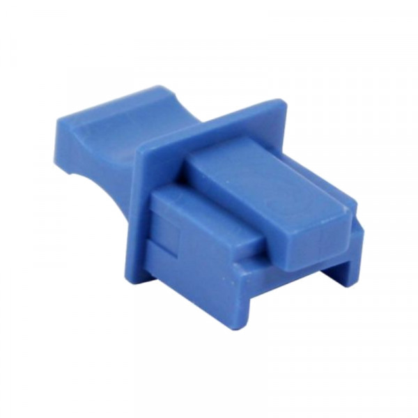 RJ45 Blindstop Stofkap (m) - Voor Ongebruikte RJ45 (v) Poorten - Blauw - Per stuk