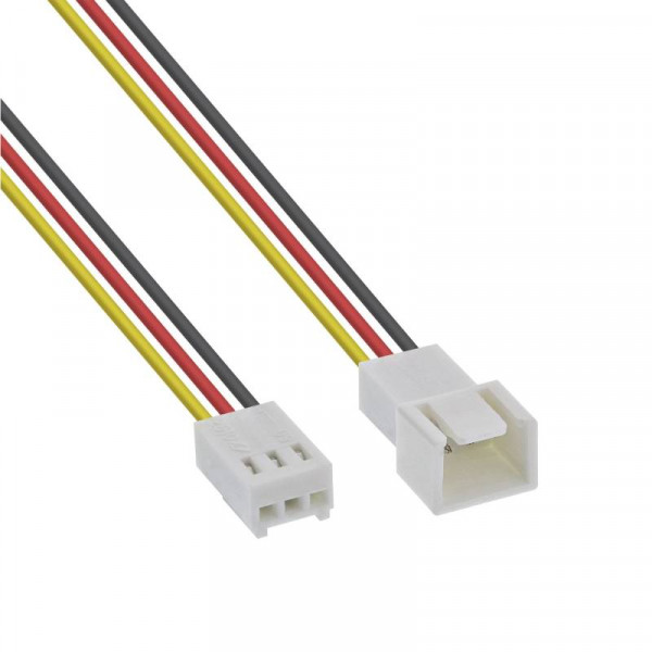 Molex Ventilator verlengkabel - Molex 3-pins (v) - Molex 3-pins (m) - 2 meter