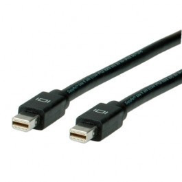 Mini DisplayPort kabel v1.1 zwart 1 meter