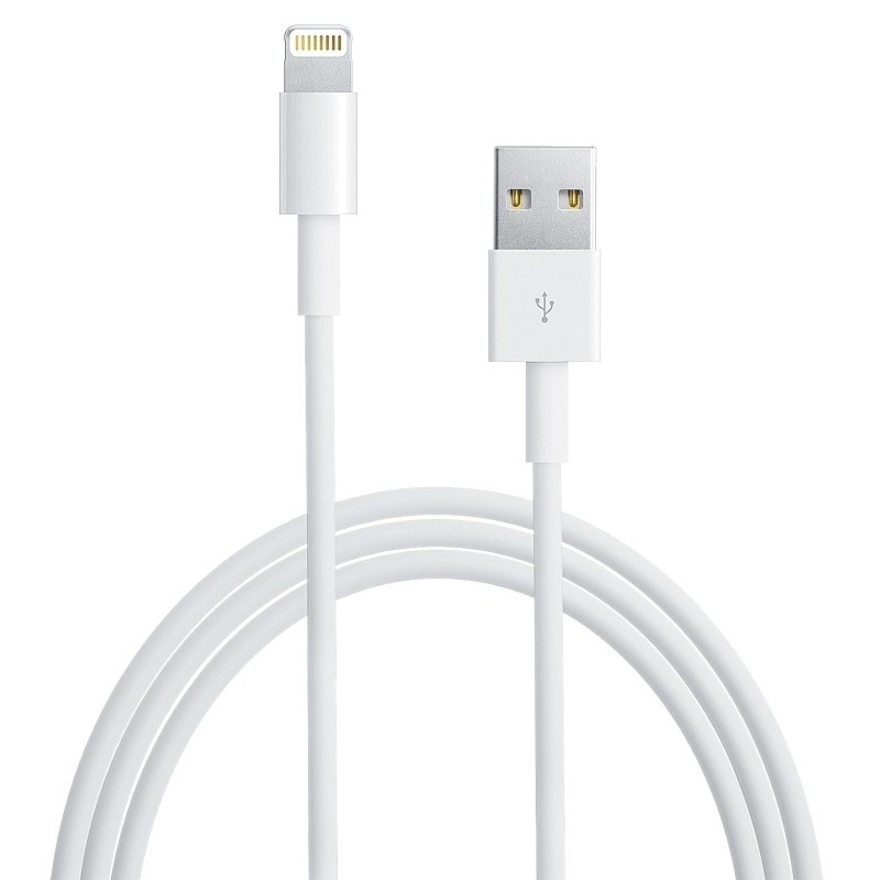 Bevoorrecht gallon Gaan Originele Apple Lightning USB kabel 1m Wit MXLY2ZM/A - Bulk