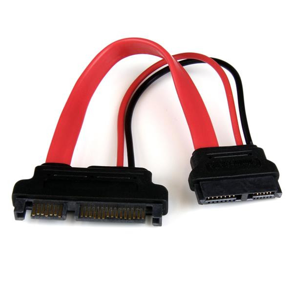 StarTech 15cm Slimline SATA naar SATA Adapter met Voeding - F/M