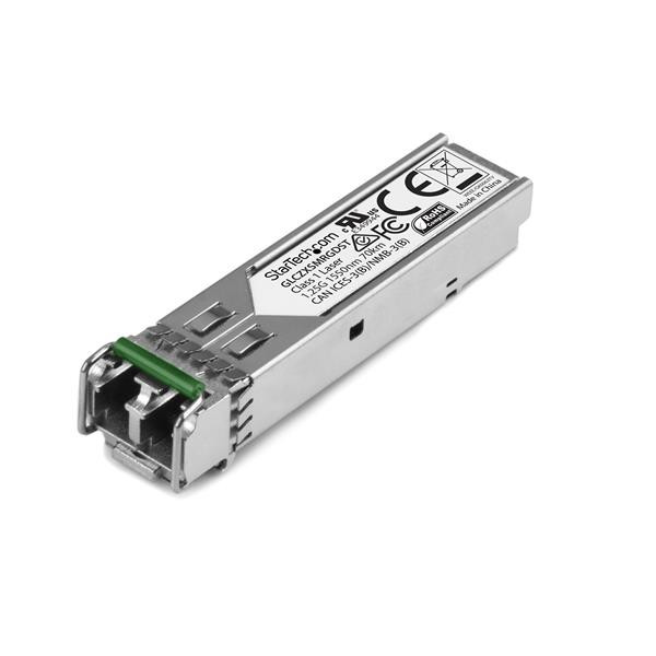 StarTech Gigabit glasvezel 1000Base-ZX SFP Module - Cisco GLC-ZX-SM-RGD - SM LC - 70 km