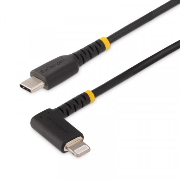 StarTech 1 meter Duurzame USB-C naar Lightning Kabel - Haaks
