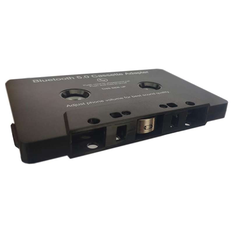 Bluetooth Audio Cassette Adapter Bluetooth 5.0 Zwart