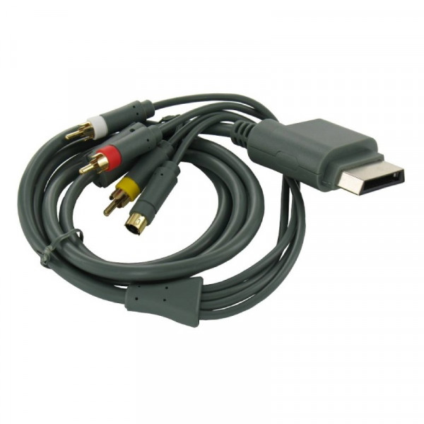 XBOX 360 S-Video + A/V kabel 1,8m