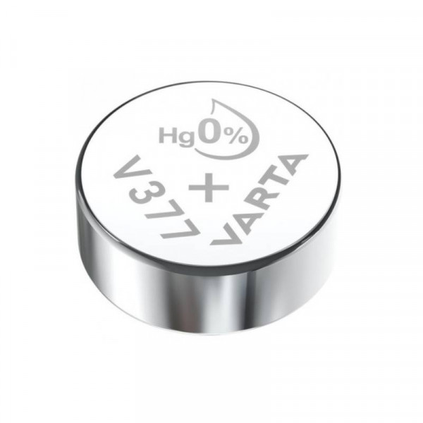 VARTA V377 Batterij - Zilveroxide - 1,55V - Horloge - Bulk