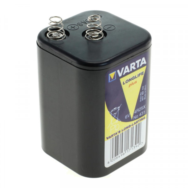 VARTA V431 Batterij - Zinkchloride - 6V - 8500 mAh
