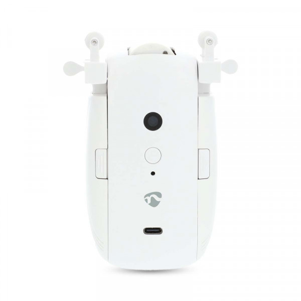 Slimme Gordijnrobot - Bluetooth - Voor roede-rails - Voeding via usb en batterij - Wit