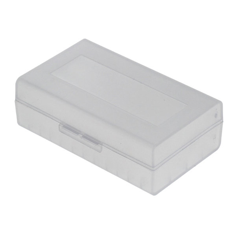 Opbergdoos 2 x 21700 Li-ion Batterij  - Transparant