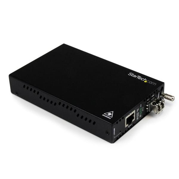 StarTech OAM Gigabit Ethernet Glasvezel-mediaconverters - Beheerd - Multi-mode LC 550 m