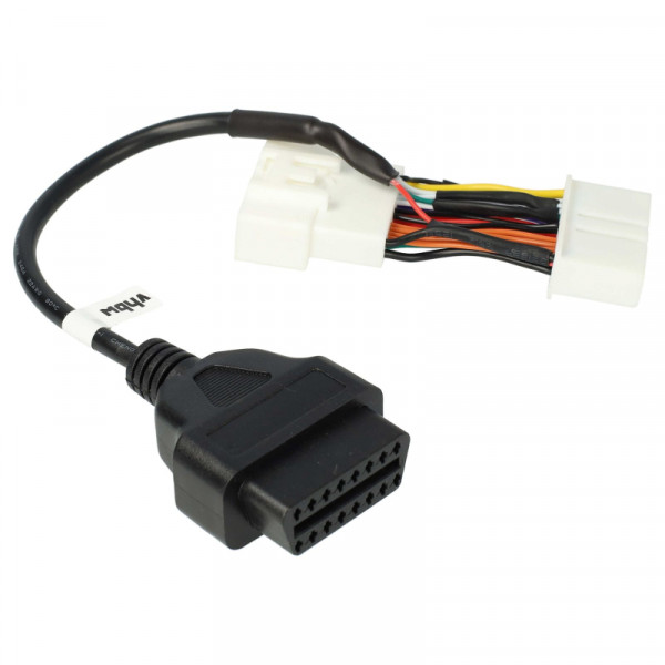 OBD2 Adapterkabel en Diagnostische interface voor Tesla Model 3 - 26 naar 16-pins - 0,2 meter - Zwar