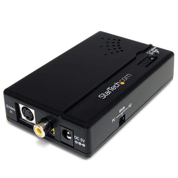 StarTech Composiet en S-Video naar HDMI Converter met Audio