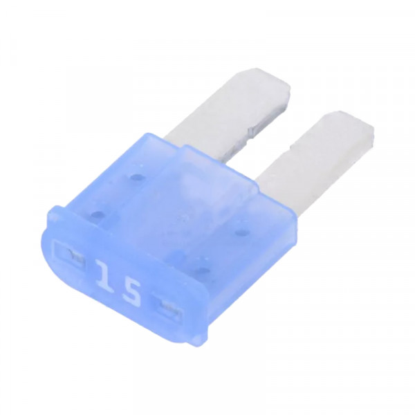 Micro2 Autozekering - 15 Ampere - Blauw - 10 stuks